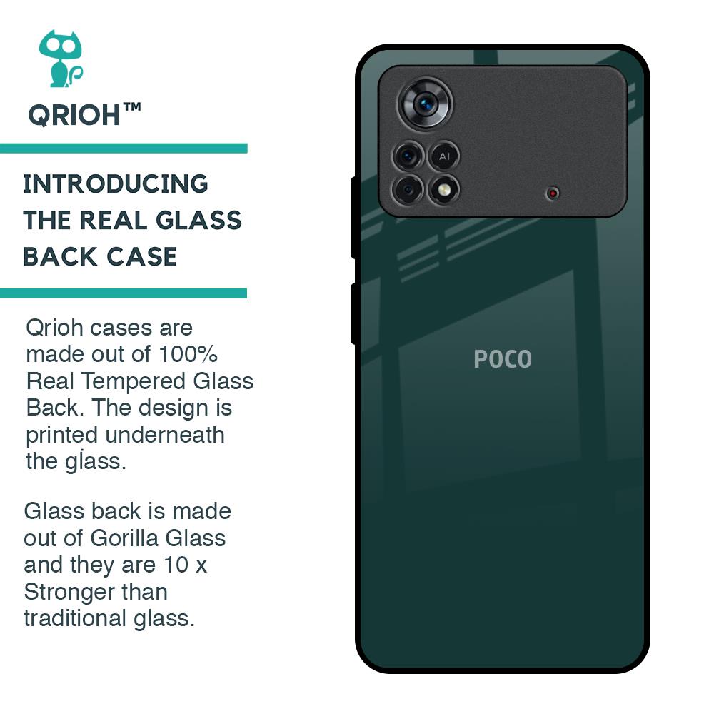 Olive Glass Case for Poco X4 Pro 5G