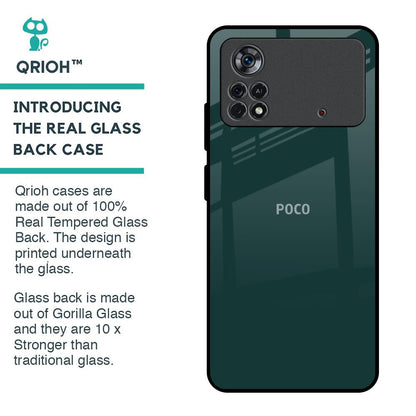 Olive Glass Case for Poco X4 Pro 5G