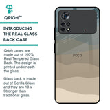 Abstract Mountain Pattern Glass Case for Poco X4 Pro 5G