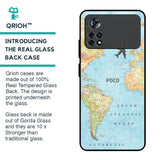 Fly Around The World Glass Case for Poco X4 Pro 5G