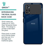 Royal Navy Glass Case for Poco X4 Pro 5G