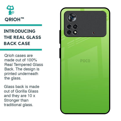 Paradise Green Glass Case For Poco X4 Pro 5G
