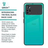 Cuba Blue Glass Case For Poco X4 Pro 5G
