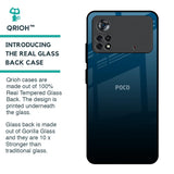 Sailor Blue Glass Case For Poco X4 Pro 5G
