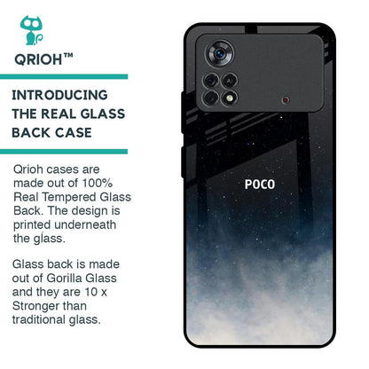 Aesthetic Sky Glass Case for Poco X4 Pro 5G