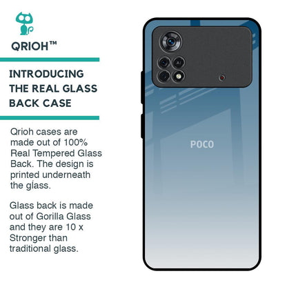 Deep Sea Space Glass Case for Poco X4 Pro 5G