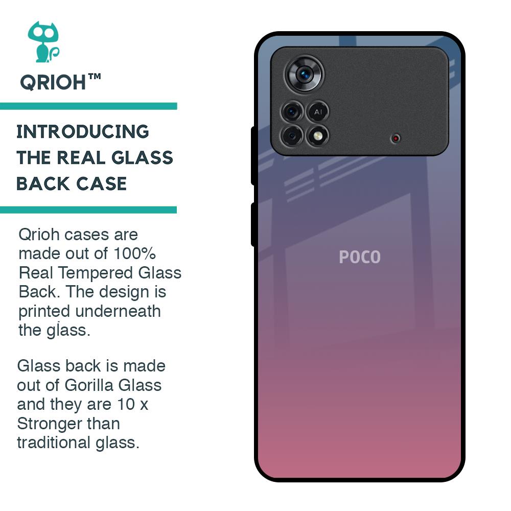 Pastel Gradient Glass Case for Poco X4 Pro 5G