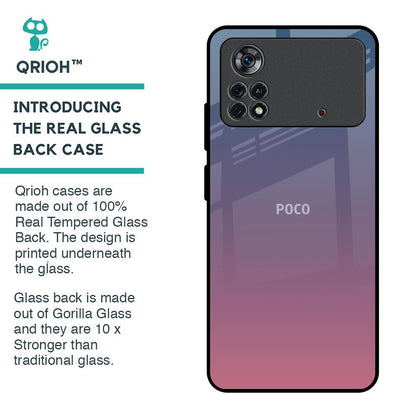 Pastel Gradient Glass Case for Poco X4 Pro 5G