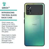 Dusty Green Glass Case for Poco X4 Pro 5G