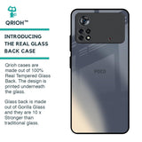 Metallic Gradient Glass Case for Poco X4 Pro 5G