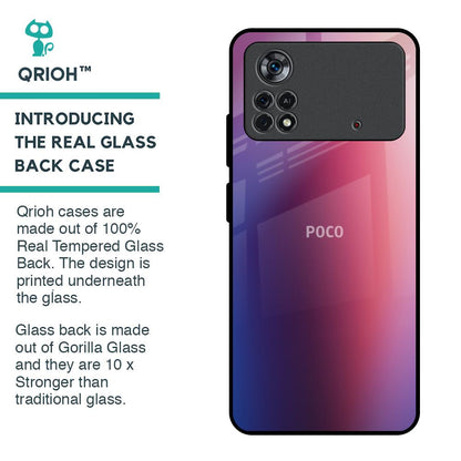 Multi Shaded Gradient Glass Case for Poco X4 Pro 5G
