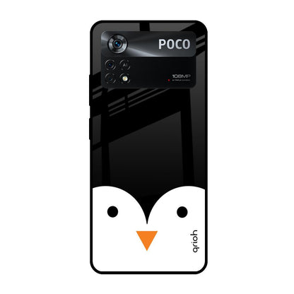 Cute Penguin Poco X4 Pro 5G Glass Cases & Covers Online