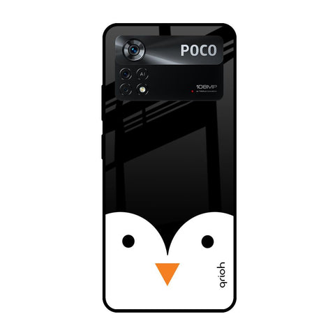 Cute Penguin Poco X4 Pro 5G Glass Cases & Covers Online