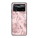 Shimmer Roses Poco X4 Pro 5G Glass Cases & Covers Online