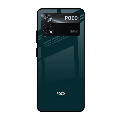 Hunter Green Poco X4 Pro 5G Glass Cases & Covers Online