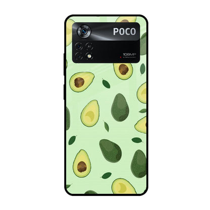 Avocado Green Poco X4 Pro 5G Glass Cases & Covers Online