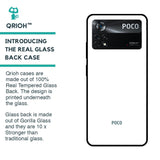 Arctic White Glass Case for Poco X4 Pro 5G