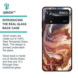 Exceptional Texture Glass Case for Poco X4 Pro 5G