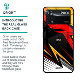 Race Jersey Pattern Glass Case For Poco X4 Pro 5G