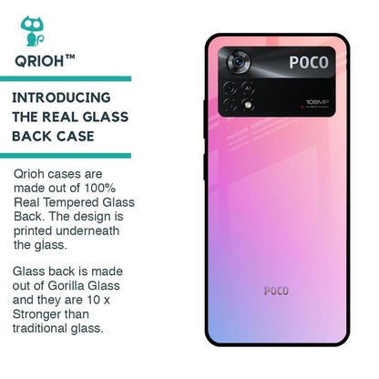 Dusky Iris Glass case for Poco X4 Pro 5G