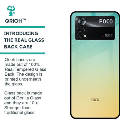 Cool Breeze Glass case for Poco X4 Pro 5G