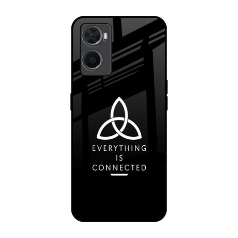 Everything Is Connected Oppo A76 Glass Back Cover Online