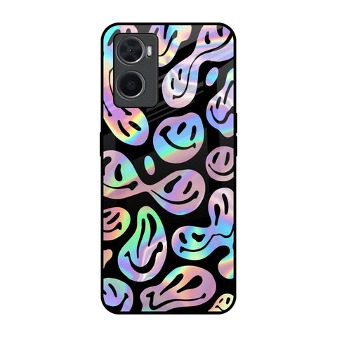 Acid Smile Oppo A76 Glass Back Cover Online