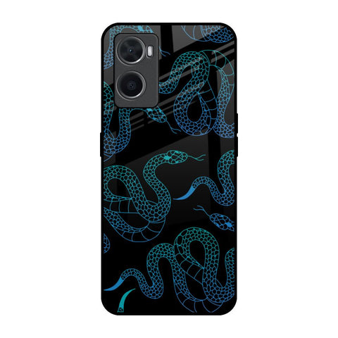Serpentine Oppo A76 Glass Back Cover Online