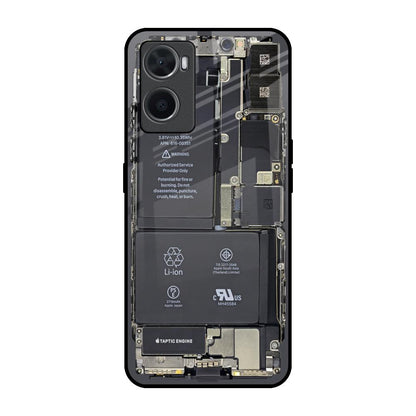 Skeleton Inside Oppo A76 Glass Back Cover Online
