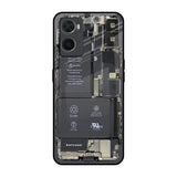 Skeleton Inside Oppo A76 Glass Back Cover Online