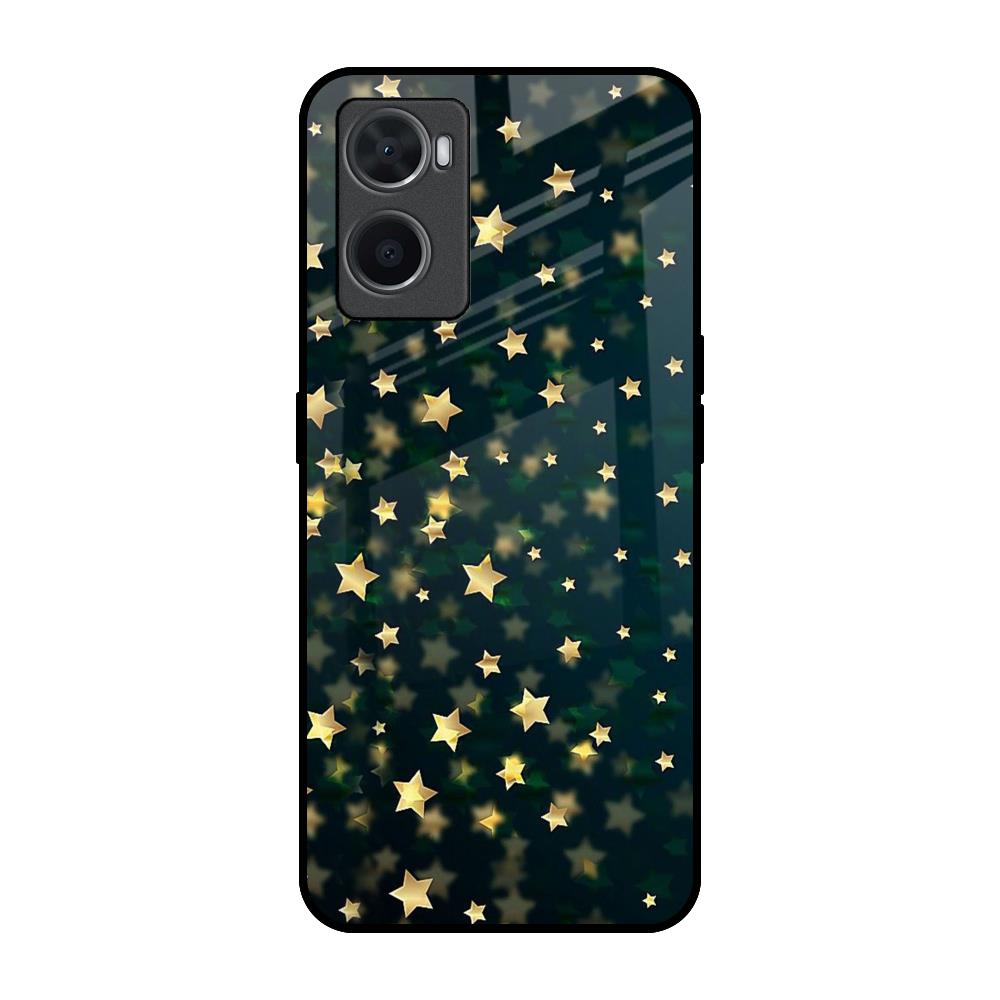Dazzling Stars Oppo A76 Glass Back Cover Online