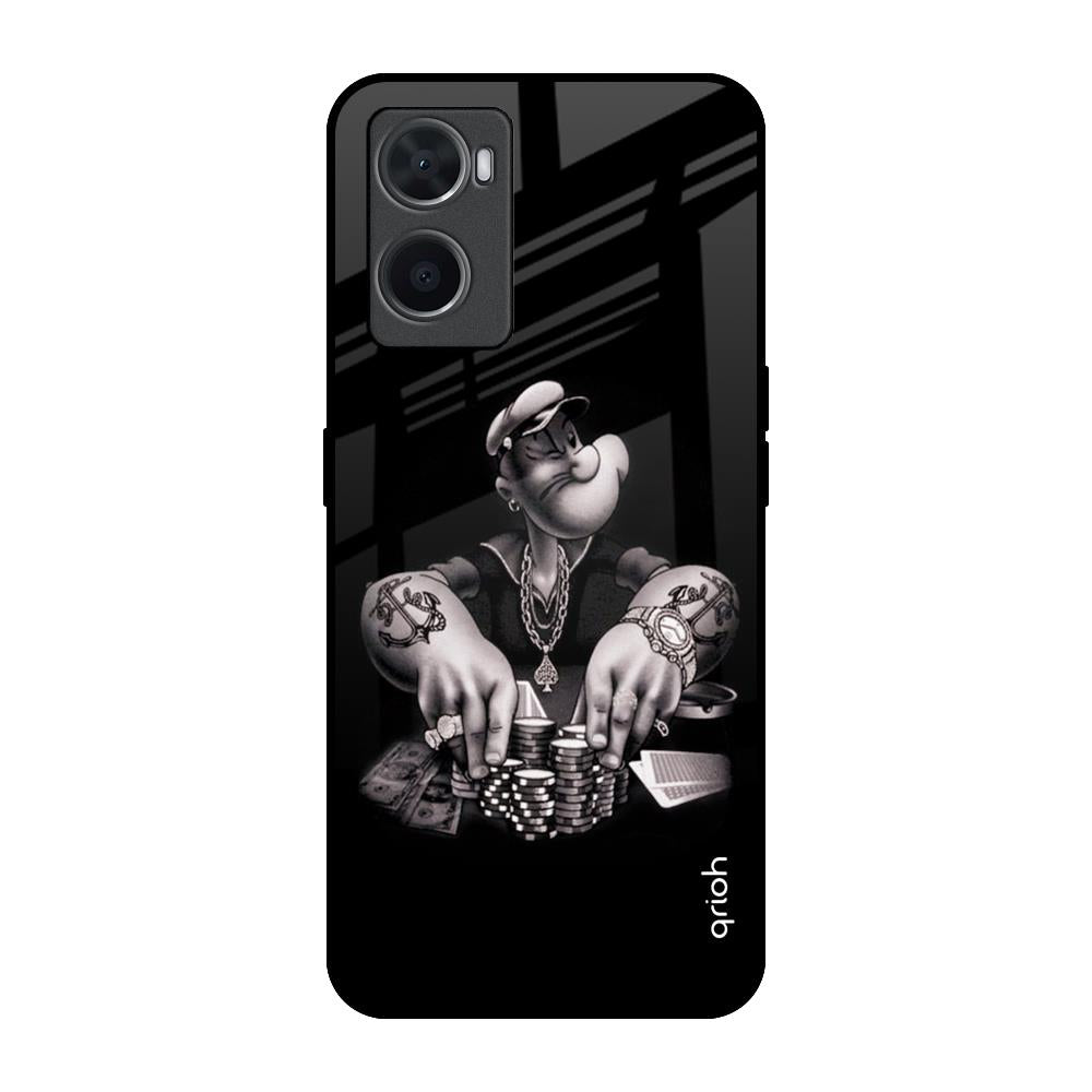Gambling Problem Oppo A76 Glass Back Cover Online