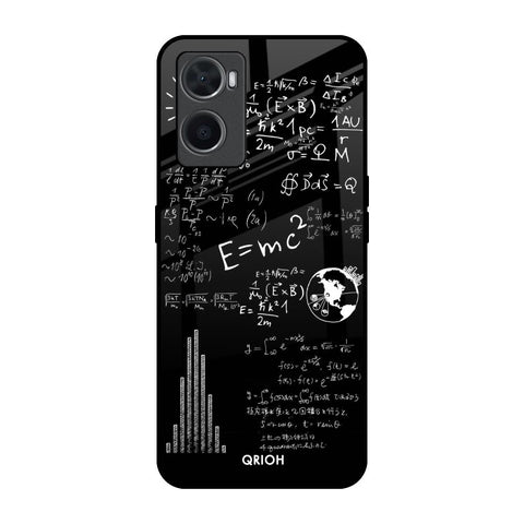 Funny Math Oppo A76 Glass Back Cover Online