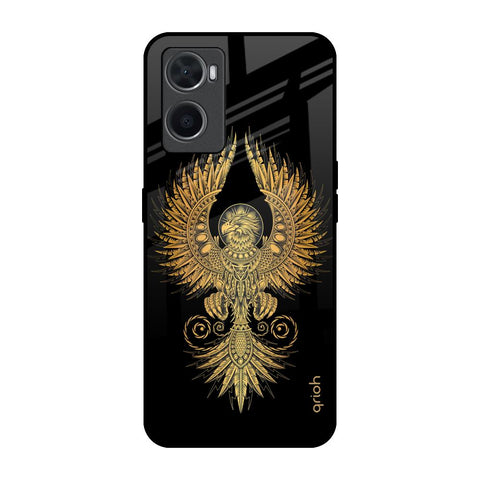 Mythical Phoenix Art Oppo A76 Glass Back Cover Online