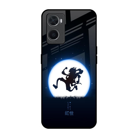 Luffy Nika Oppo A76 Glass Back Cover Online