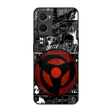 Sharingan Oppo A76 Glass Back Cover Online