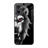 Wild Lion Oppo A76 Glass Back Cover Online