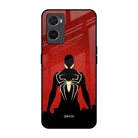 Mighty Superhero Oppo A76 Glass Back Cover Online