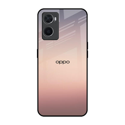 Golden Mauve Oppo A76 Glass Back Cover Online
