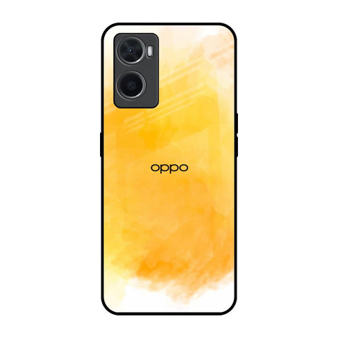 Rustic Orange Oppo A76 Glass Back Cover Online