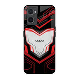 Quantum Suit Oppo A76 Glass Back Cover Online