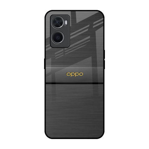 Grey Metallic Glass Oppo A76 Glass Back Cover Online