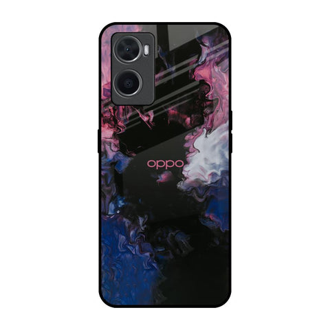Smudge Brush Oppo A76 Glass Back Cover Online