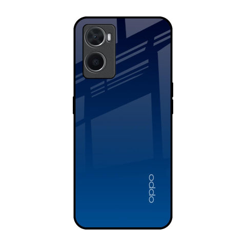 Very Blue Oppo A76 Glass Back Cover Online
