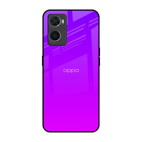 Purple Pink Oppo A76 Glass Back Cover Online