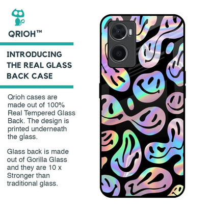 Acid Smile Glass Case for Oppo A76