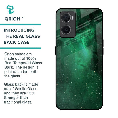 Emerald Firefly Glass Case For Oppo A76