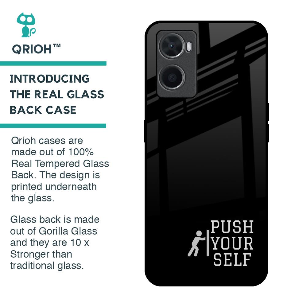 Push Your Self Glass Case for Oppo A76