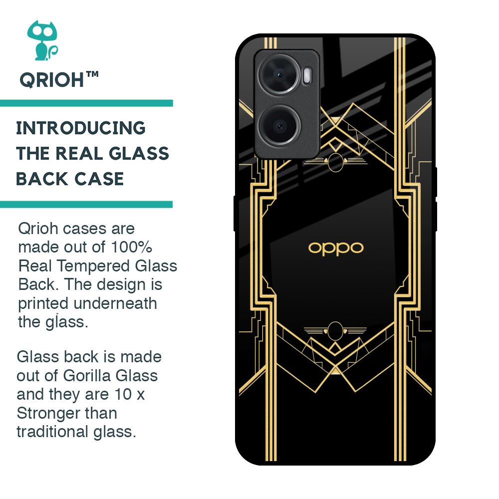 Sacred Logo Glass Case for Oppo A76