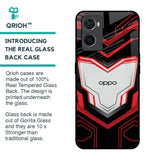 Quantum Suit Glass Case For Oppo A76